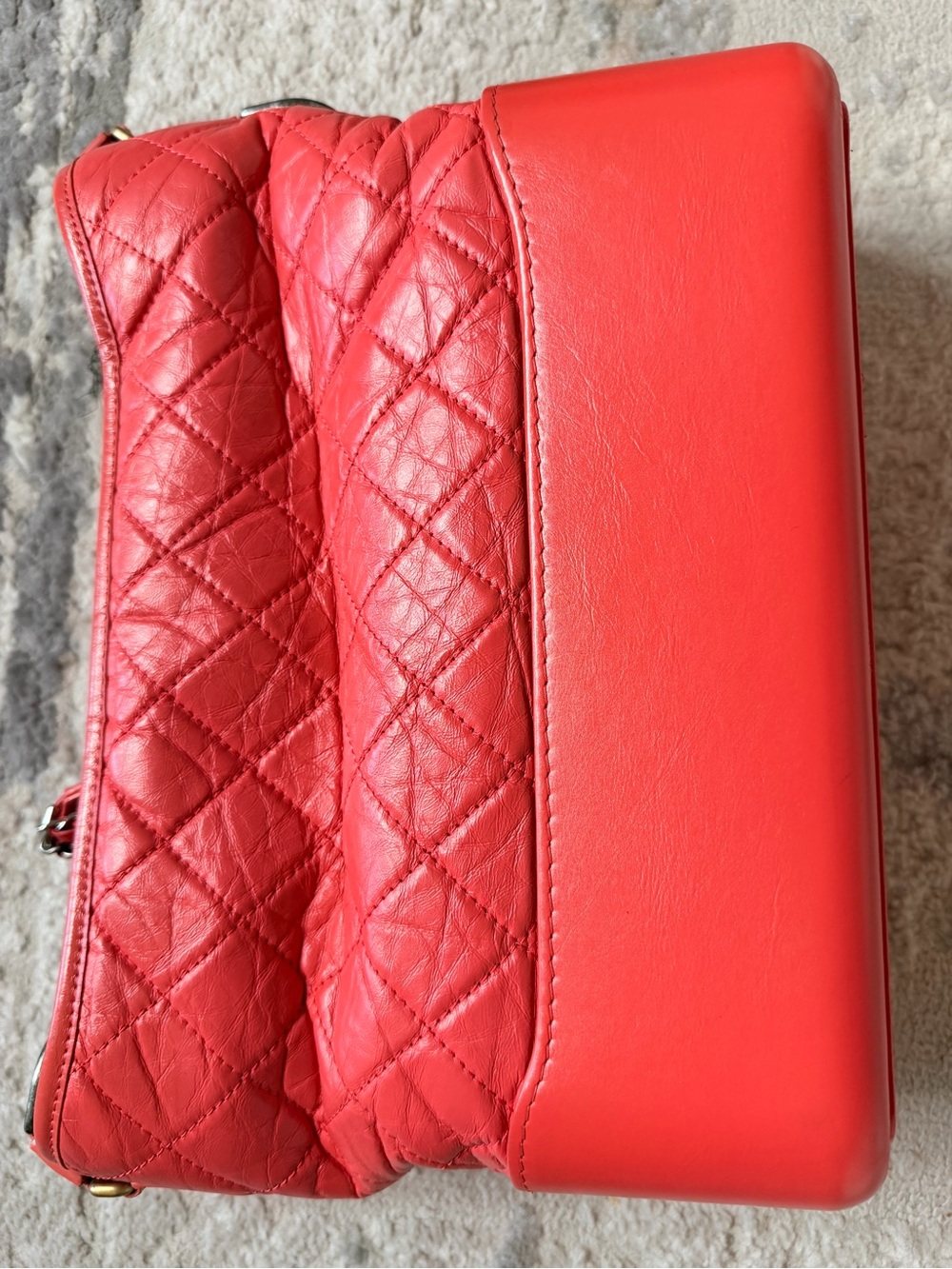 CHANEL Gabrielle Quilted Leather Shoulder Bag